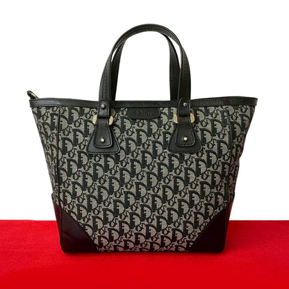 Dior Handbag canvas black Rovelle Bags