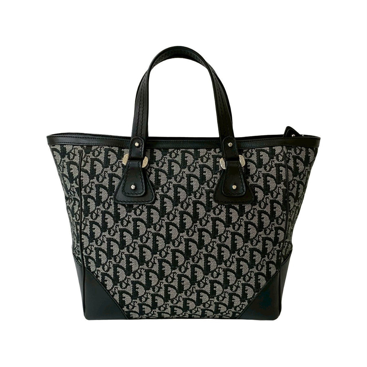 Dior Handbag canvas black Rovelle Bags