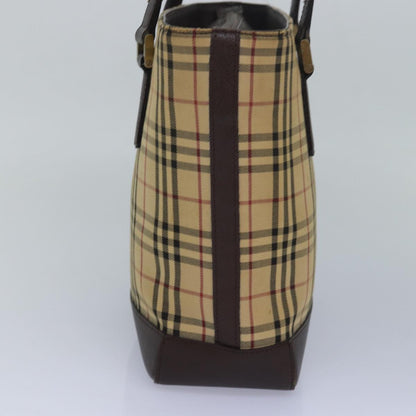 Burberry Nova Auth Canvas Beige Handbag Style 5