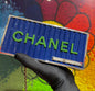 Chanel Luxury Leather Blue Clutch Rovelle Bags