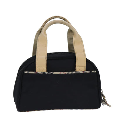 Burberry Nova Auth Nylon Black Handbag Style 5