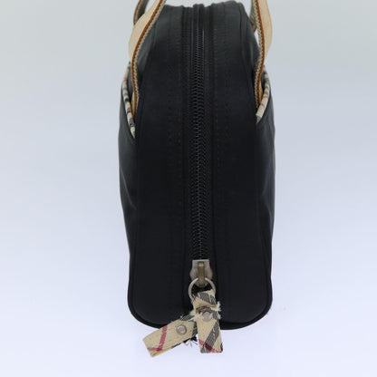 Burberry Nova Auth Nylon Black Handbag Style 5