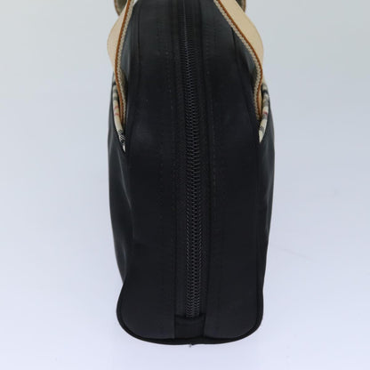 Burberry Nova Auth Nylon Black Handbag Style 5