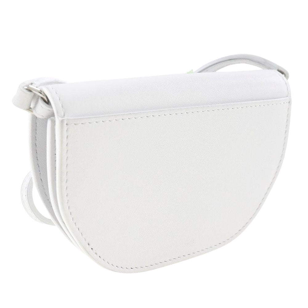 Burberry Olympia Brand Leather White Shoulder Bag