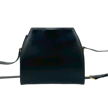 CELINE Shoulder Bag leather black