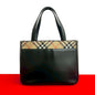 BURBERRY Handbag leather black
