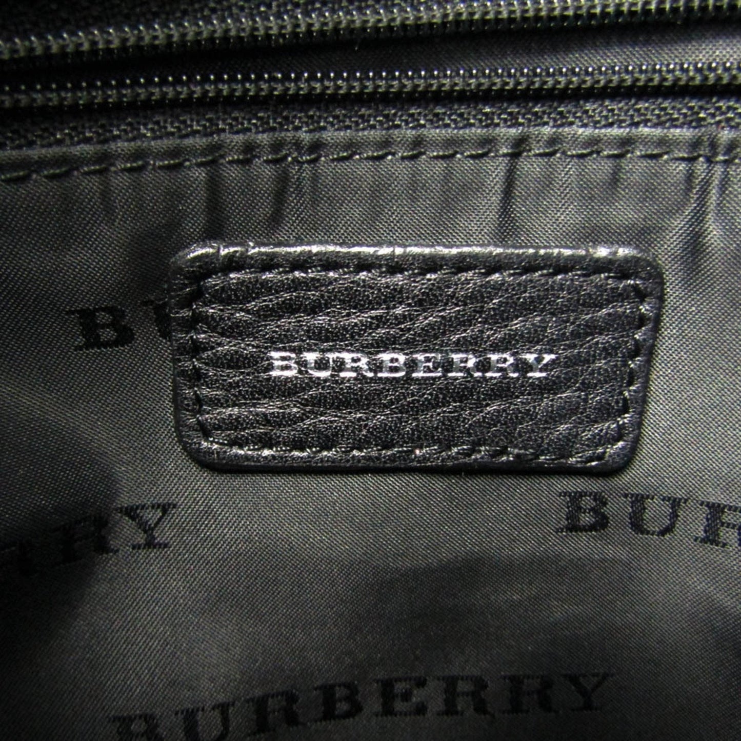 Burberry Brand Leather Black Shoulder Bag Style 17