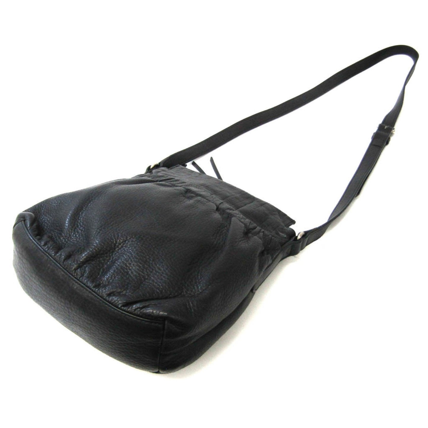 Burberry Brand Leather Black Shoulder Bag Style 17