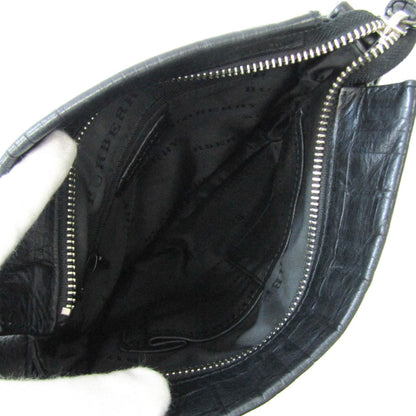 Burberry Brand Leather Black Shoulder Bag Style 17