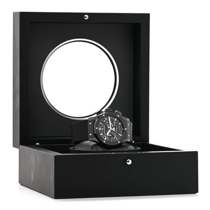 Ceramic Rubber 45mm Classic Fusion Aerofusion Chronograph Automatic Watch Black 525.CM.0170.RX
