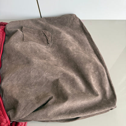 Bottega Veneta Veneta Hobo Maxi Dark Red Leather 51cm
