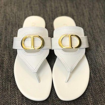 Christian Dior 30 Montaigne Flat Thong Sandals