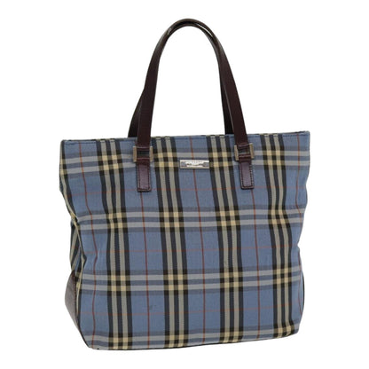 Burberry Nova Label Nylon Brown Handbag
