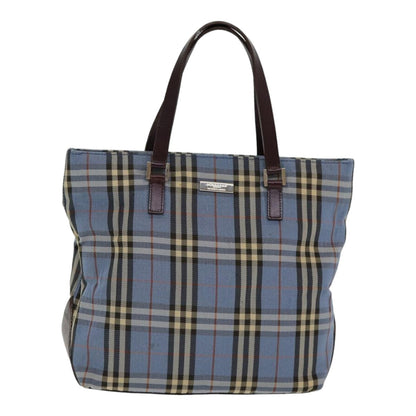 Burberry Nova Label Nylon Brown Handbag