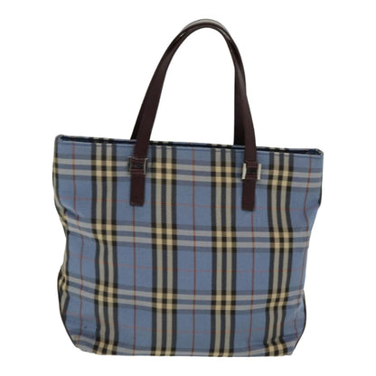 Burberry Nova Label Nylon Brown Handbag