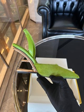 Fendi First Heel Slingbacks