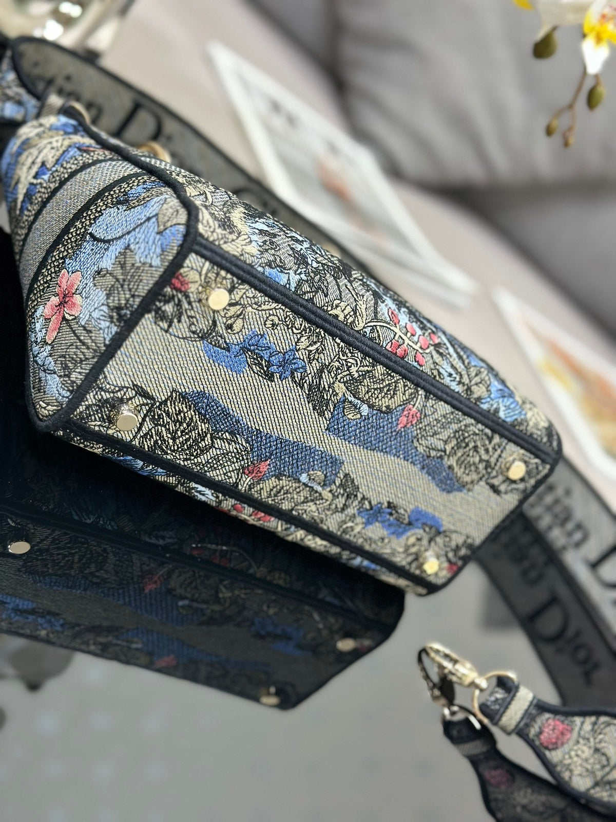 Christian Dior Medium Lady D Lite Bag