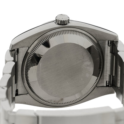 Stainless Steel 34mm Oyster Perpetual Watch Black 114200