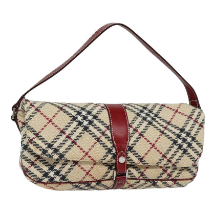 Burberry Nova Label Check Beige Shoulder Bag