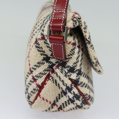 Burberry Nova Label Check Beige Shoulder Bag