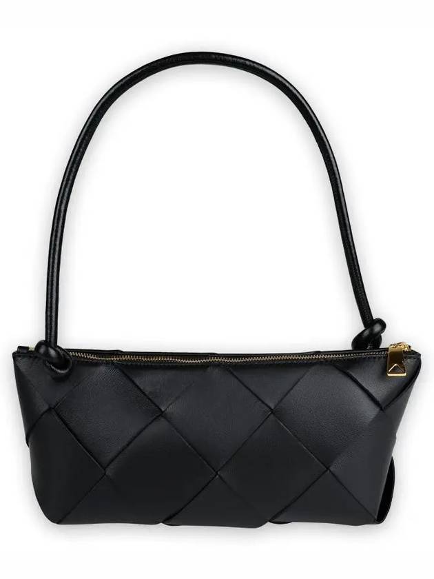 Luxury Bottega Veneta Cassette Mini Shoulder Bag Black