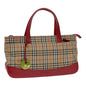 Burberry Nova Auth Canvas Beige Handbag Style 20