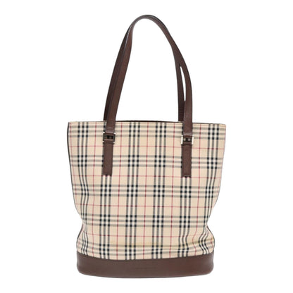 Burberry Nova Auth Canvas Beige Tote Bag Style 12