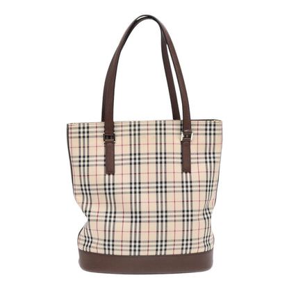 Burberry Nova Auth Canvas Beige Tote Bag Style 12