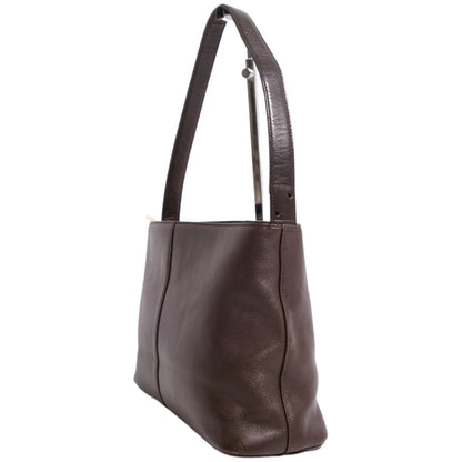 Burberry Brand Leather Brown Shoulder Bag Style 14