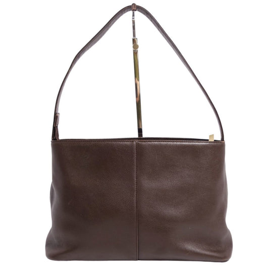 Burberry Brand Leather Brown Shoulder Bag Style 14