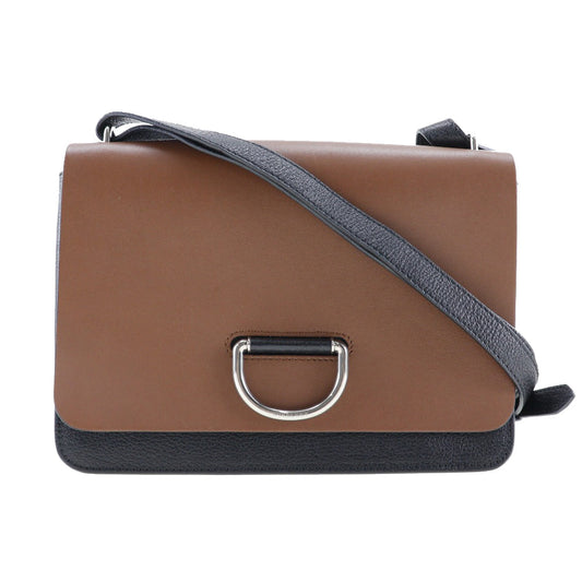 Burberry Brand Leather Brown Shoulder Bag Style 5