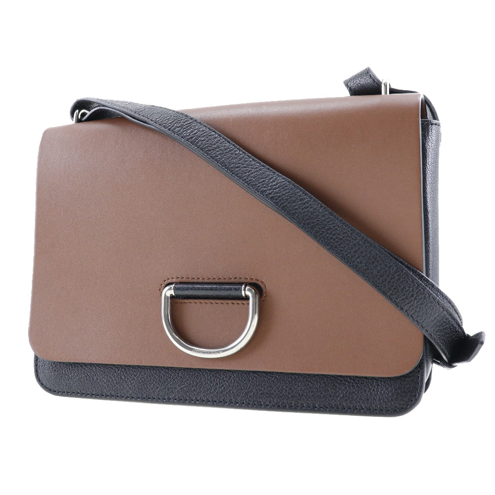Burberry Brown Leather Shoulder Bag ( )