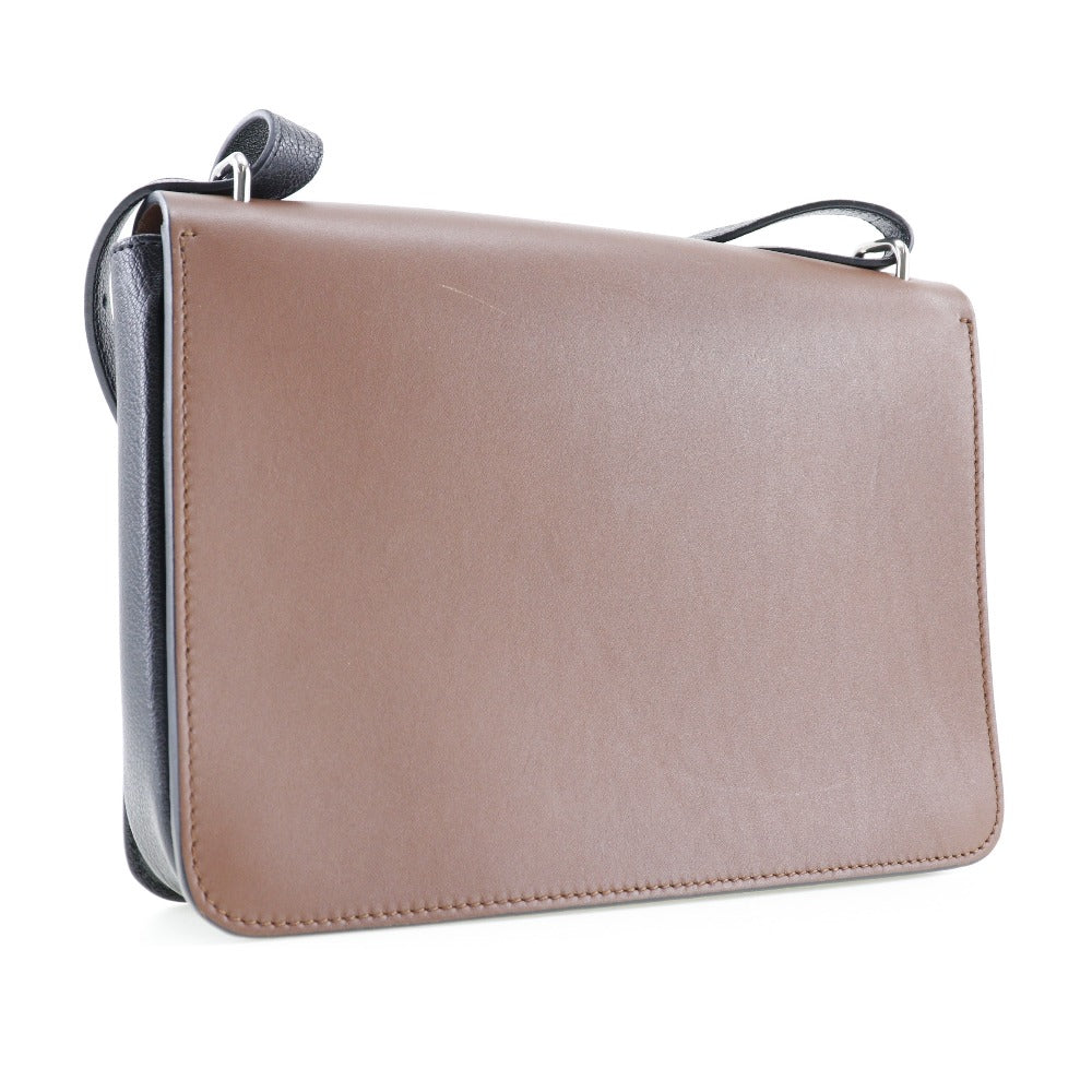Burberry Brand Leather Brown Shoulder Bag Style 5