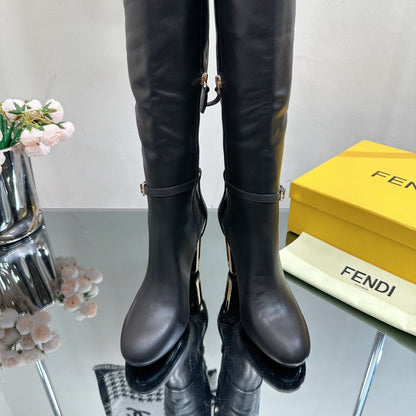 Fendi Delfina Knee High Boots