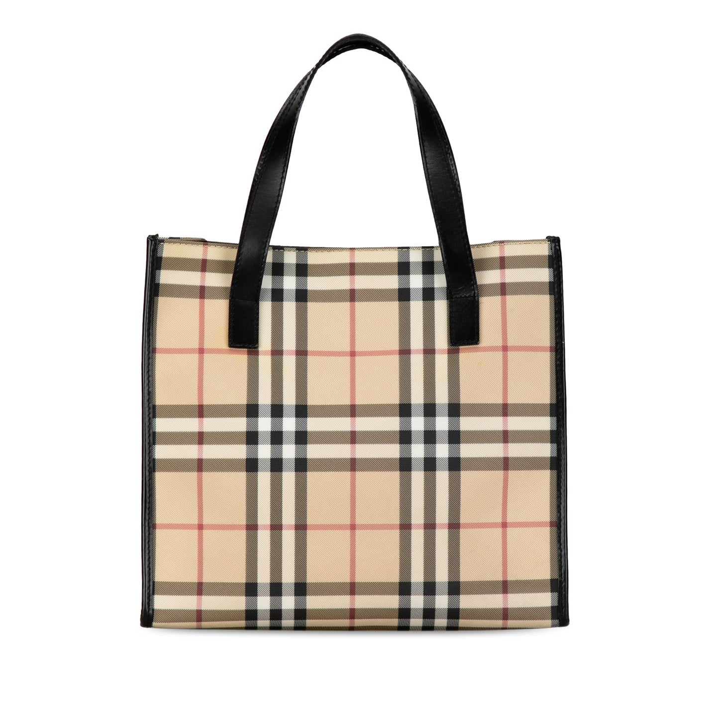 Burberry Leather Brown Tote Bag