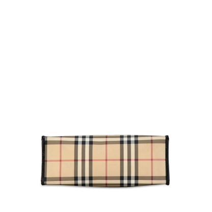 Burberry Leather Brown Tote Bag