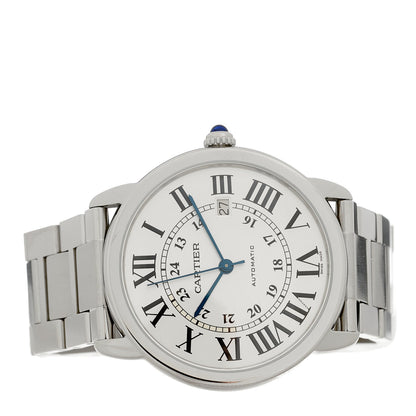 Stainless Steel 42mm Ronde Solo Automatic Watch