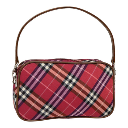 Burberry Nova Label Nylon Red Handbag Style 3