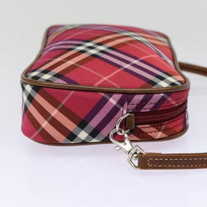 Burberry Nova Label Nylon Red Handbag Style 3