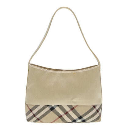 Burberry Nova Auth Nylon Beige Handbag Style 7