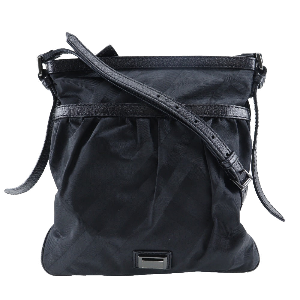 Burberry Nova Brand Canvas Black Shoulder Bag Style 2