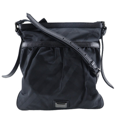 Burberry Nova Brand Canvas Black Shoulder Bag Style 2