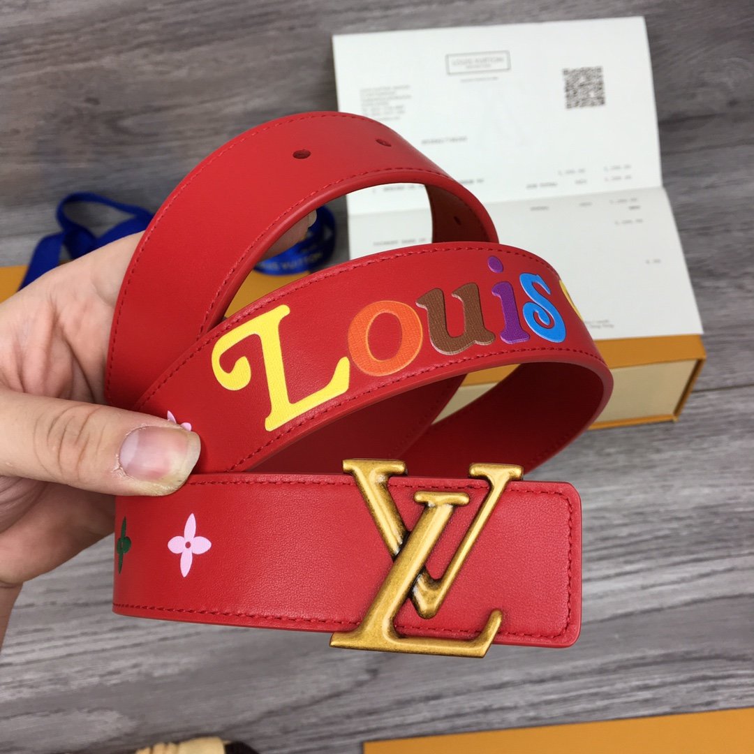 Leather Belt Louis Vuitton