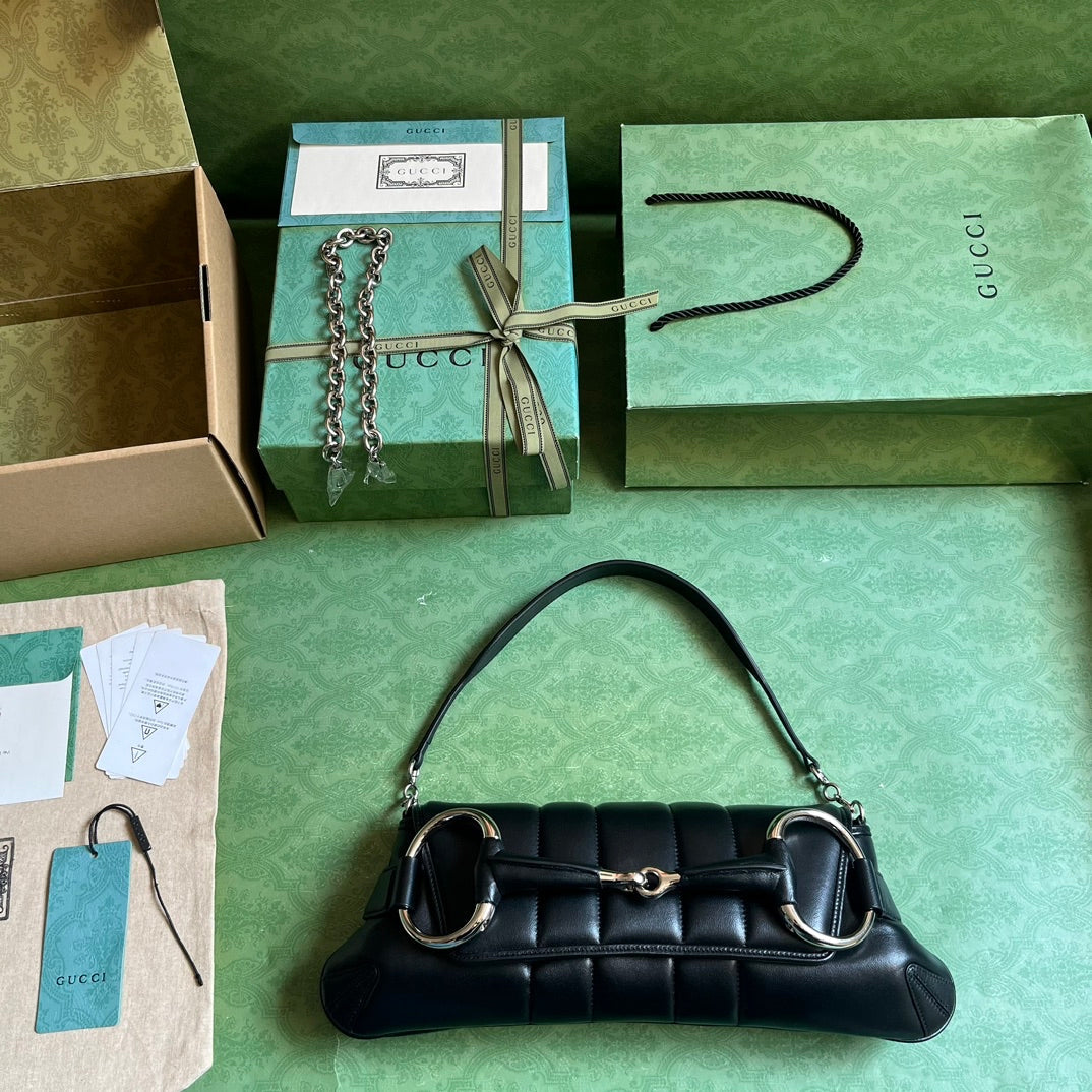 Gucci Horsebit Chain Medium Shoulder Bag