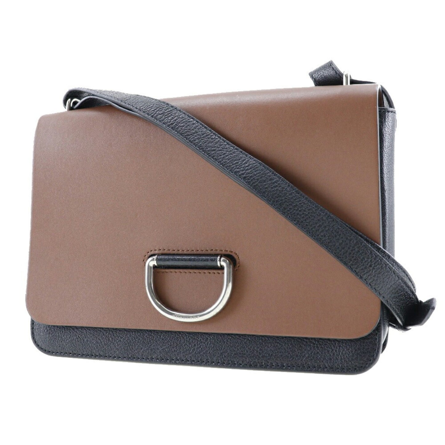 Burberry Brand Leather Brown Shoulder Bag Style 11