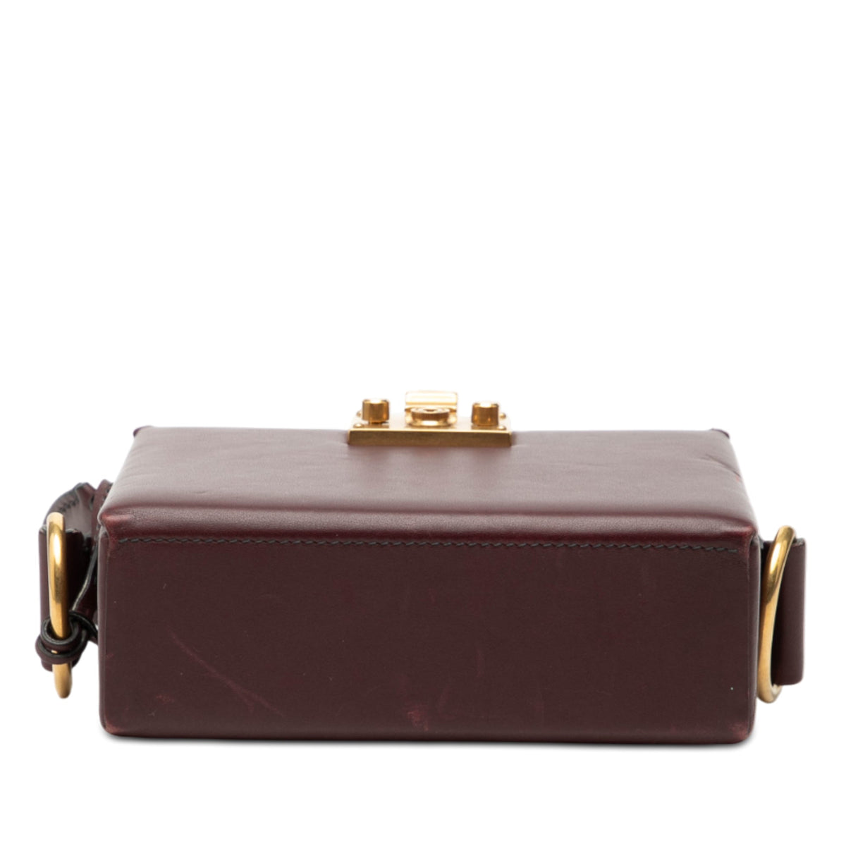 Red Dior Lambskin Dioraddict Lockbox Crossbody Rovelle Bags