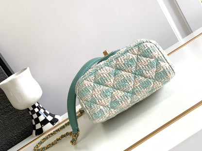 Chanel Mini Flap Bag With Top Handle