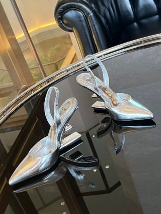 Fendi First Heel Slingbacks