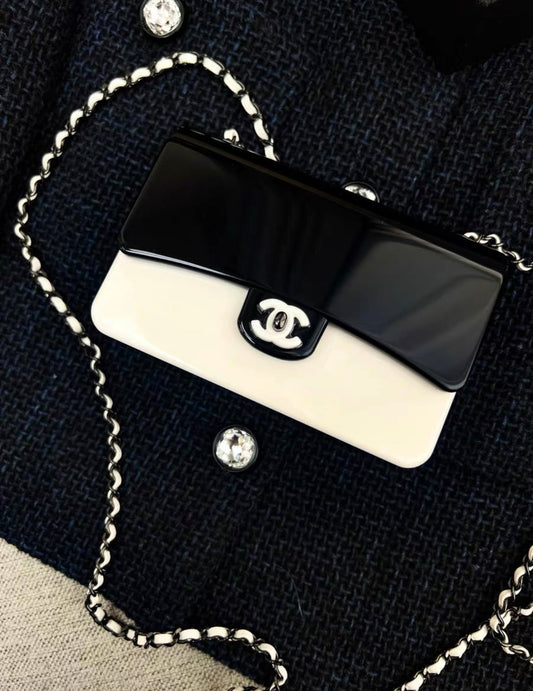 Chanel Luxury Leather Black Shoulder Bag Style 3 Rovelle Bags