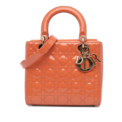Dior Lady Dior Quilted Leather Handbag Rovelle Bags